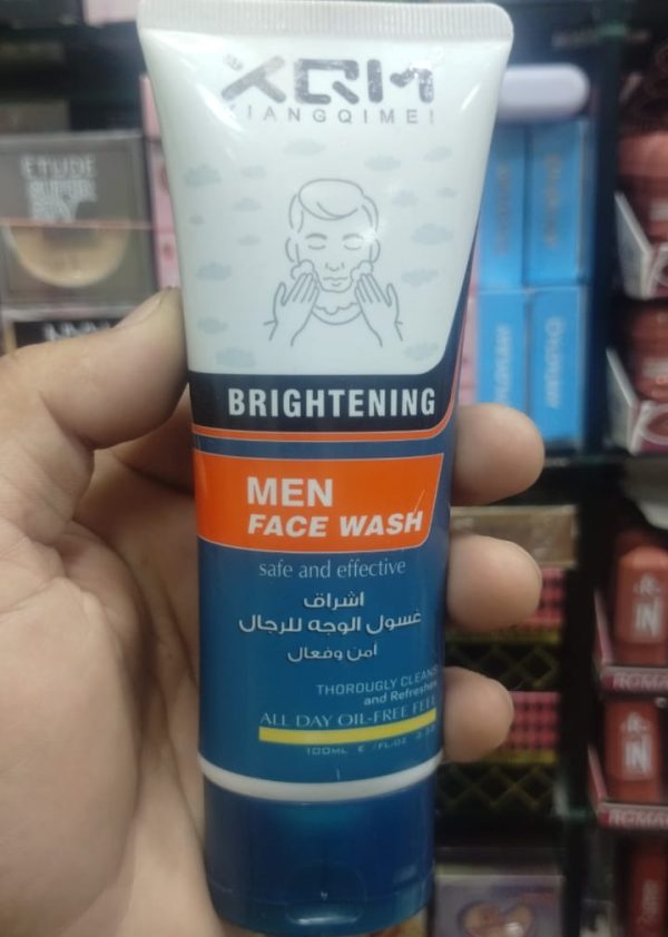 1 Pc Xqm Brightening Men’s Face Wash | Brightening Effect | Deep Cleansing | For Men’s Skin 100ml